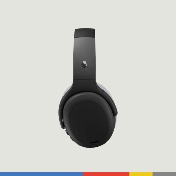 Skullcandy Crusher ANC 2 Over-Ear Active Noise Cancelling Wireless Bluetooth Headphones with Sensory Bass, Skull-iQ Voice Control, 50 Hr Battery, Microphone – Black/Asphalt - Image 2