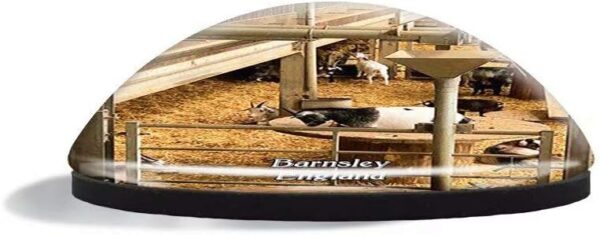 Fridge Magnet UK England Barnsley Cannon Hall Farm Glass Magnets for Refrigerator Souvenirs Cute Crystal Magnet Decor for Whiteboard Office Home Gift - Image 2