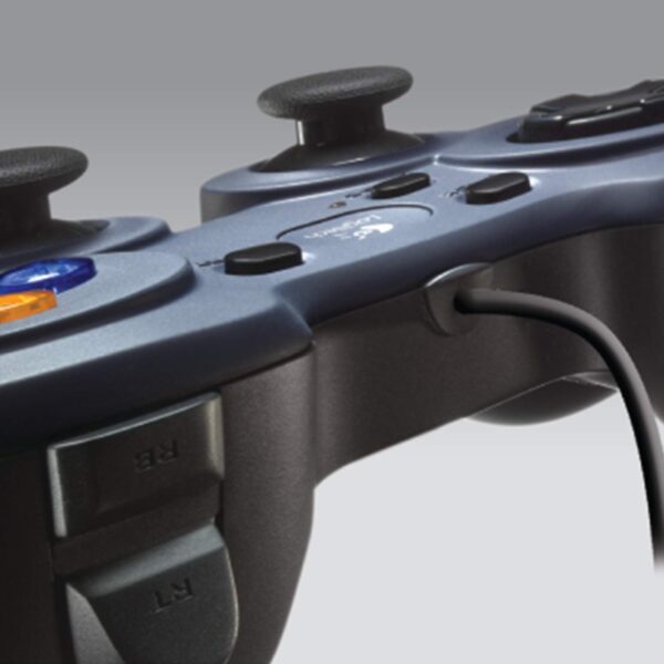 Logitech G F310 Wired Gamepad Controller Console Like Layout 4 Switch D-Pad PC - Blue/Black - Image 5