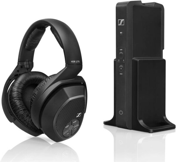 Sennheiser Consumer Audio RS 175 RF Wireless Headphone System for TV Listening with Bass Boost and Surround Sound Modes,Black - Image 2