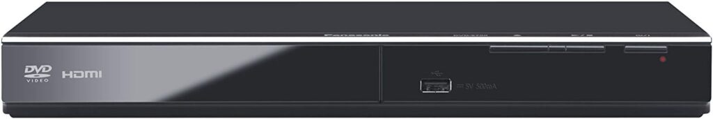 Panasonic DVD-S700EB-K DVD player for TV, HDMI, Multi Format Playback, 1080p HD Upscaling, USB, CD & MP3 Playback, Photo Slide Show, Power Resume, Dust Proof Compact Design