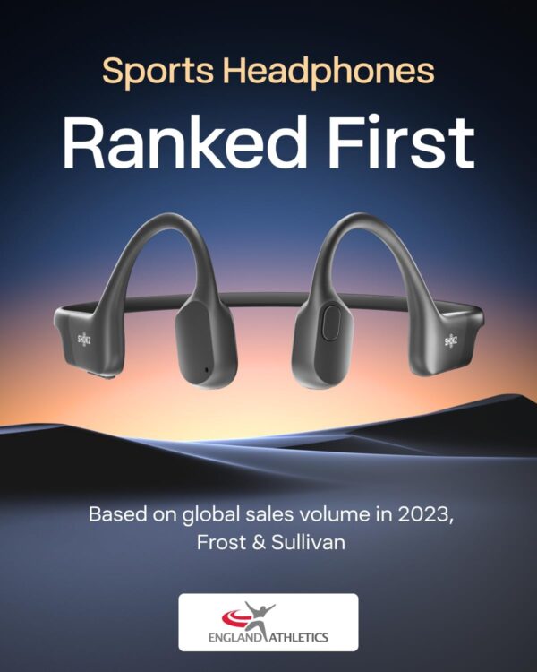 SHOKZ OpenRun Mini (AfterShokz Aeropex Mini) -Bone Conduction Open-Ear Bluetooth Sport Headphones - Waterproof Wireless Earphones for Workouts and Running - Built-in Mic, with Headband - Image 2