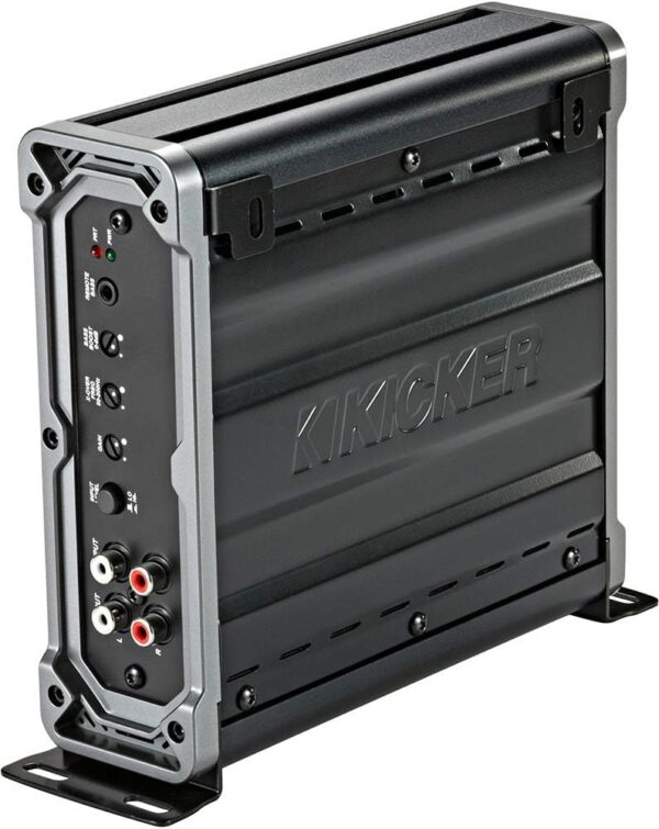 KICKER Bundle of 3 Items 400W CX Mono Amplifier with Dash-Mount Remote Bass Control and 8AWG Power Wiring Kit - Image 3