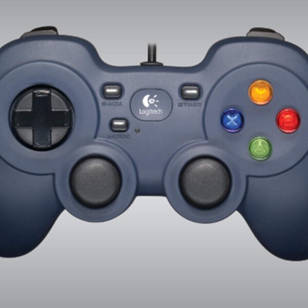 Logitech G F310 Wired Gamepad Controller Console Like Layout 4 Switch D-Pad PC - Blue/Black - Image 4