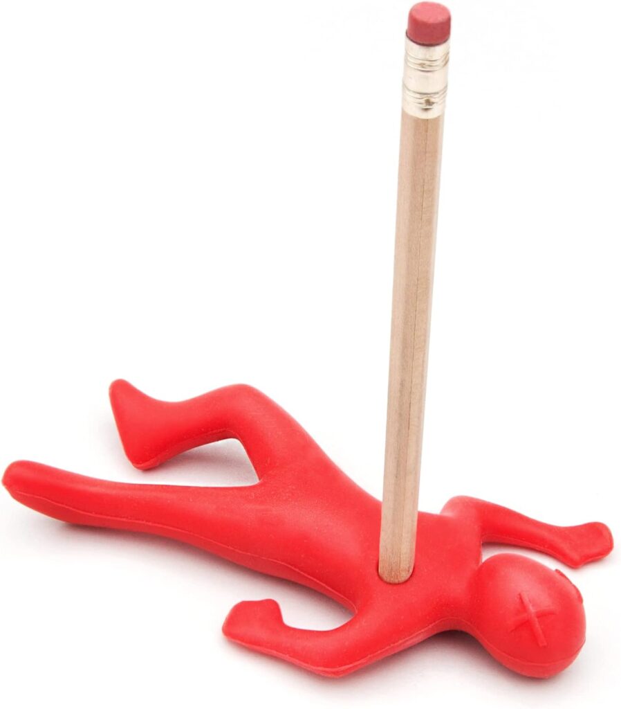 Suck UK | Pen Holder For Desk | Dead Fred Desk Gadgets For Men | Novelty Gifts Men & Funny Gifts Men | Pencil Holder Accessories | Funny Office Accessories Pen Pot | Joke Gifts