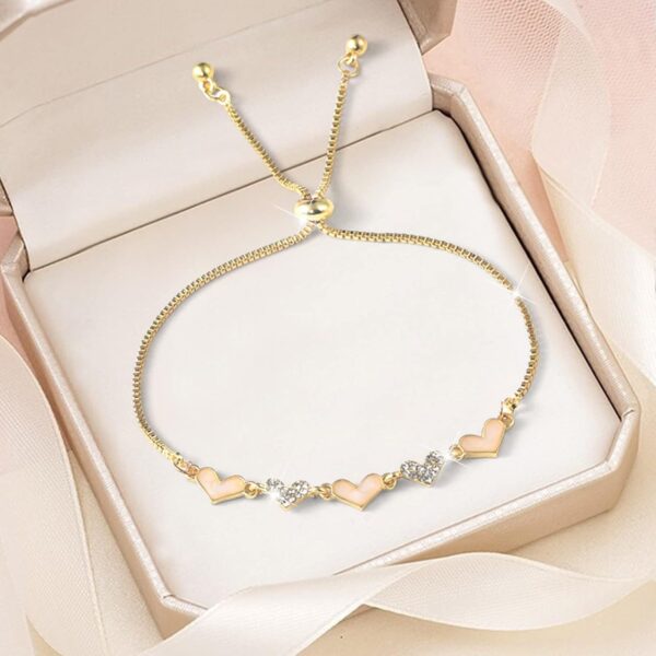 925 Sterling Silver Gold for Bracelets for Women Jewelry Birthday Wedding Gifts for Her Mom - Image 2