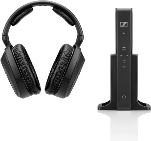 Sennheiser Consumer Audio RS 175 RF Wireless Headphone System for TV Listening with Bass Boost and Surround Sound Modes,Black - Image 3
