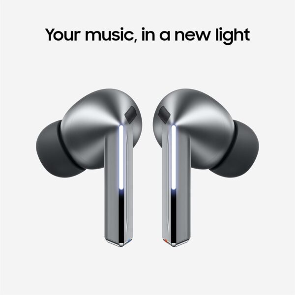 SAMSUNG Galaxy Buds 3 Pro AI True Wireless Bluetooth Earbuds, Noise Cancelling, Sound Optimization, Real-Time Interpreter, Redesigned Comfort Fit, Silver [US Version, Amazon Exclusive 2Yr Warranty] - Image 7