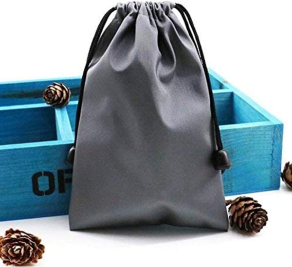 JAKAGO 2x Universal fabric Pouch Phone Sock Portable Waterproof bag Case Sleeve for Glasses Earphone Powerbank and all under 5.5" Mobile Phone like Iphone Samsung Huawei LG Sony (11x18CM) - Image 6