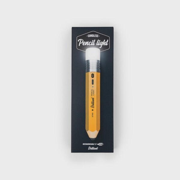 Suck UK - Pencil Light | Table Lamp & Rechargeable Lamp | Desk Accessories & Desk Lamps Office | Cordless Lamp & Bedside Table Lamp | Tables for Bedroom & Office Accessories | Yellow - Image 7