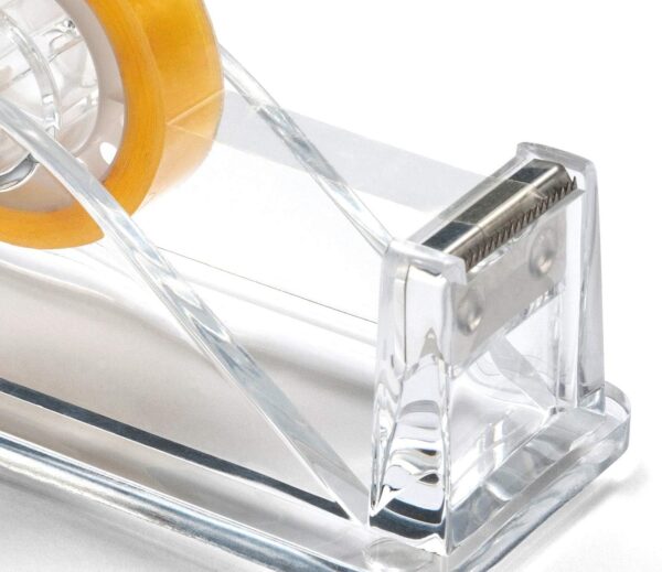 OSCO Clear Acrylic Tape Holder with Tape - Image 3