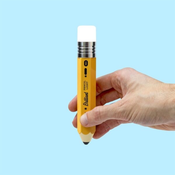 Suck UK - Pencil Light | Table Lamp & Rechargeable Lamp | Desk Accessories & Desk Lamps Office | Cordless Lamp & Bedside Table Lamp | Tables for Bedroom & Office Accessories | Yellow - Image 5
