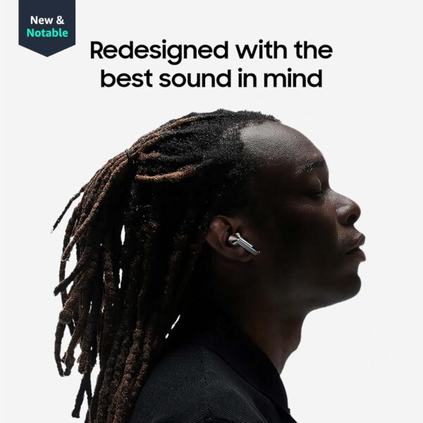 SAMSUNG Galaxy Buds 3 Pro AI True Wireless Bluetooth Earbuds, Noise Cancelling, Sound Optimization, Real-Time Interpreter, Redesigned Comfort Fit, Silver [US Version, Amazon Exclusive 2Yr Warranty] - Image 3