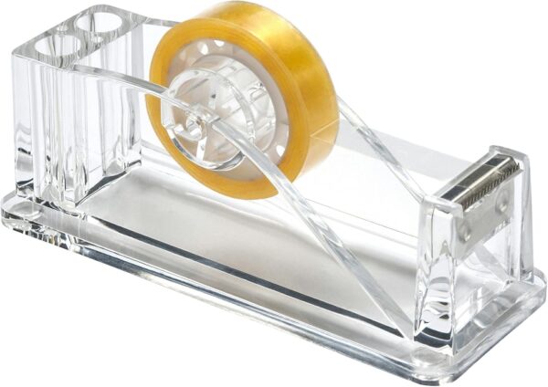 OSCO Clear Acrylic Tape Holder with Tape
