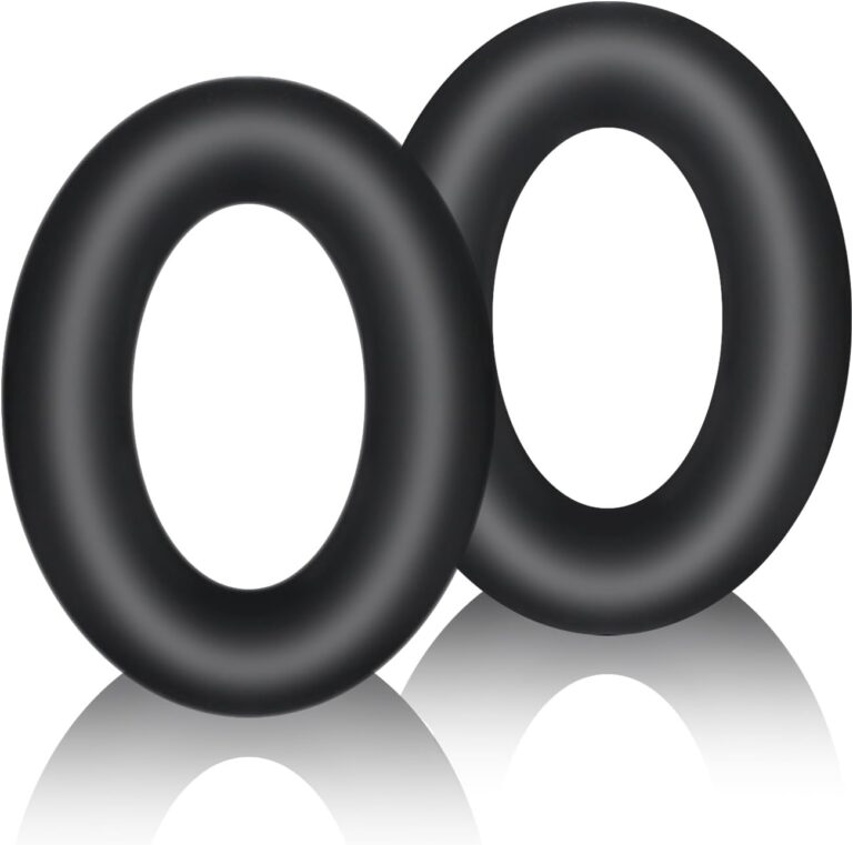 Adhiper Silicone Sweat Covers for Sony 1000XM4 WH-CH720N WH-XB910N ULT WEAR, Also for Bose 700 & QuietComfort Ultra Headphones, Silicone Case Protector Ear Pads Covers Headphone Accessories (Black)