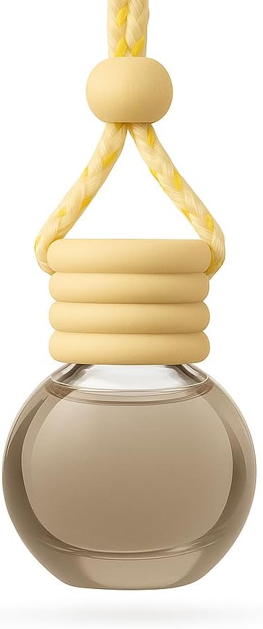 NIX LONDON UK Myrrh & Tonka Car Air Freshener | Warm & Elegant Car Diffuser for Men & Women | Long-Lasting Vanilla, Tonka & Amber Scent | Luxury Gift & Air Freshener Oil