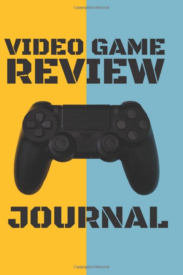 Video Game Review Journal: you have video game consoles or PC for gaming and play a game and you want to make video game rate for classic game or new … this is best gift for kids, adult,men