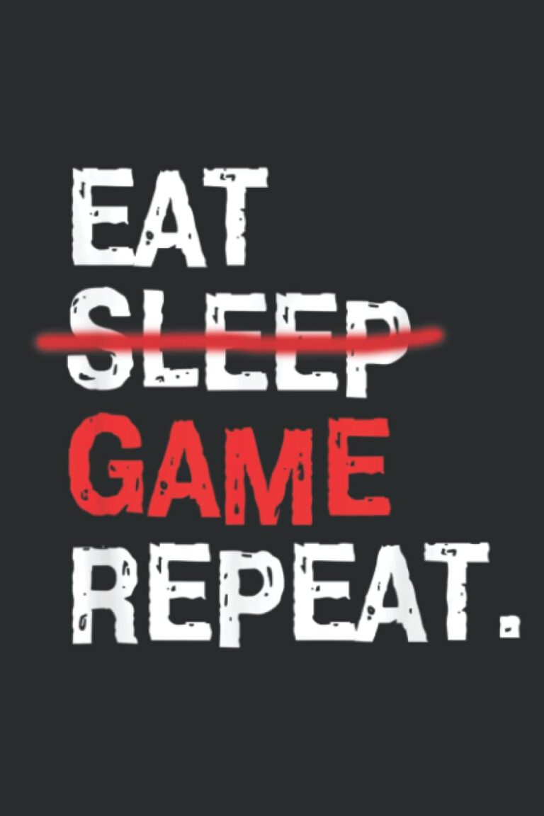 Eat Sleep Game Repeat Family Board Pc Video Gamer Birthday: FLOWER JOURNAL: 6″ x 9″, 100 Pages, Planner, Lined College Ruled Paper, Journal, Diary, Matte Finish Cover