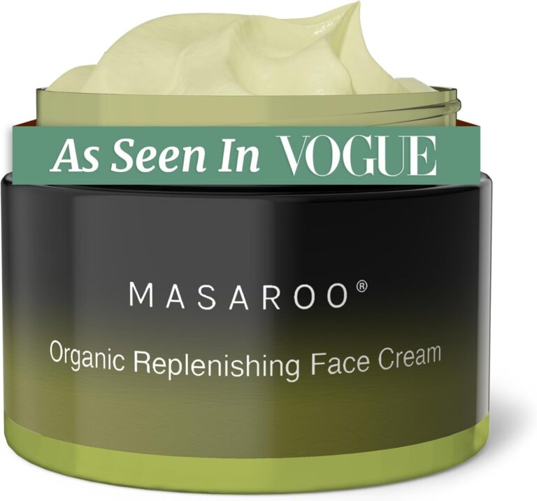 Organic Face Cream & Face Moisturiser: Natural Moisturiser Face Women & Men – Face Cream Women for Day & Night – Anti Aging Cream with Vitamin C, E & Natural Collagen, 50g