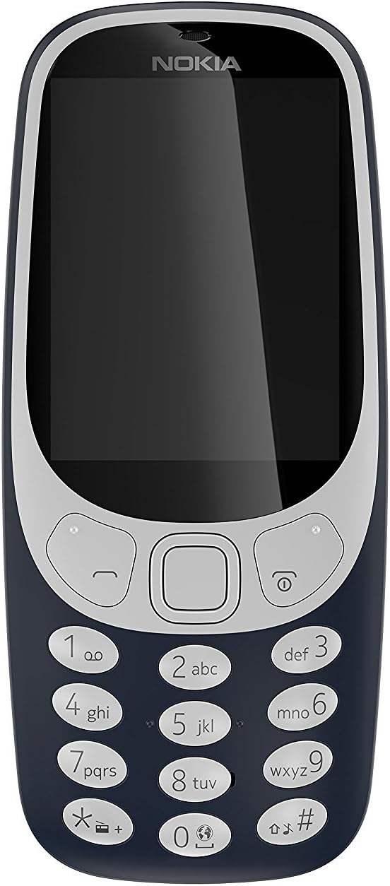 Nokia 3310 all carriers 16GB UK-SIM Free Feature Phone – Matte Blue