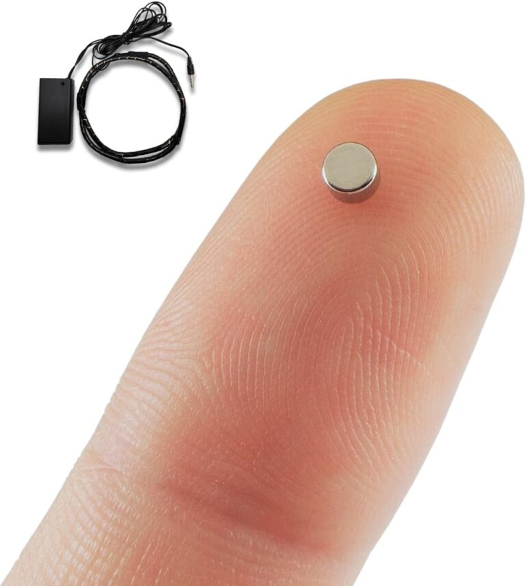 PingaOculto Spy Earpiece for Exams Invisible Nano Hidden Mini Wireless Earphones in-Ear with Microphone – Secret Micro Discreet Listening Device to Copy on Phone Call (Spy Earpiece Nano Pro)