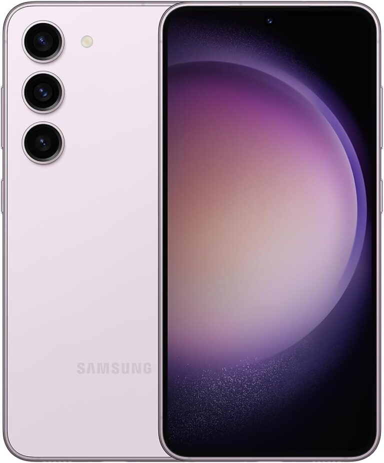 Samsung Galaxy S23 5G 128GB, Lavender – Unlocked (Renewed)