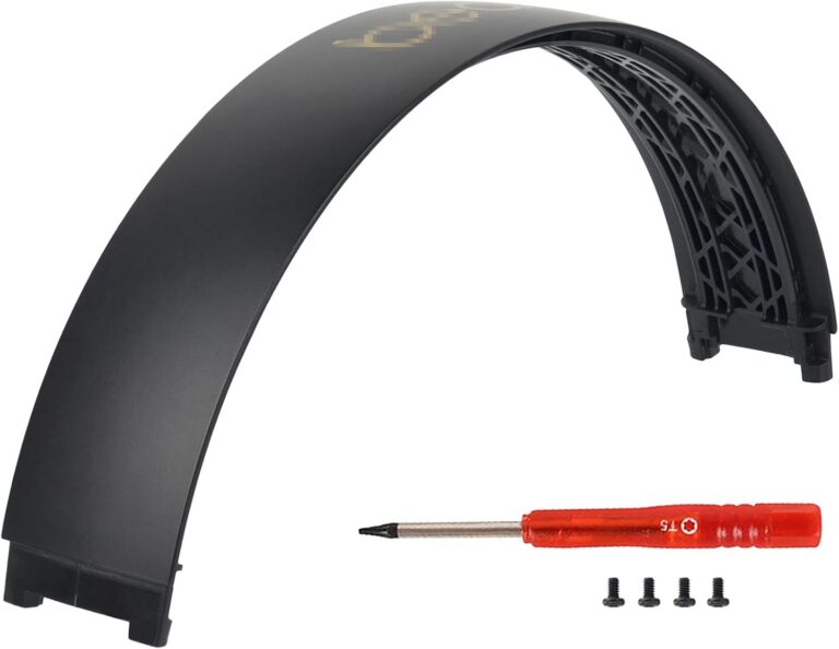Beat Studio 3 Headband Replacement Parts OEM Quality Arch Band Repair Kit Compatible with Beats by Dre Studio 3/A1914 Studio2 Wired/Wireless Headphones (Midnight Black)