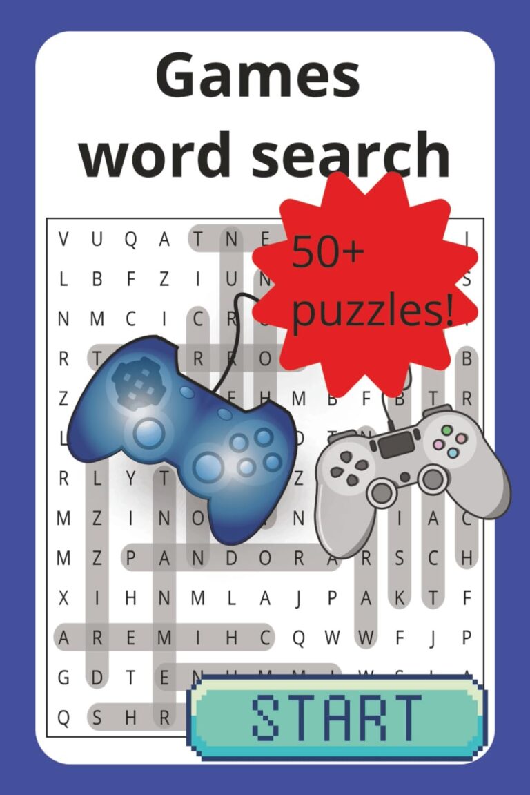 games word search: games word search Video Games Themed Word Searches, Perfect Gifts for PC Gamers & True Gaming Fans 50+ puzzles, 120 pages