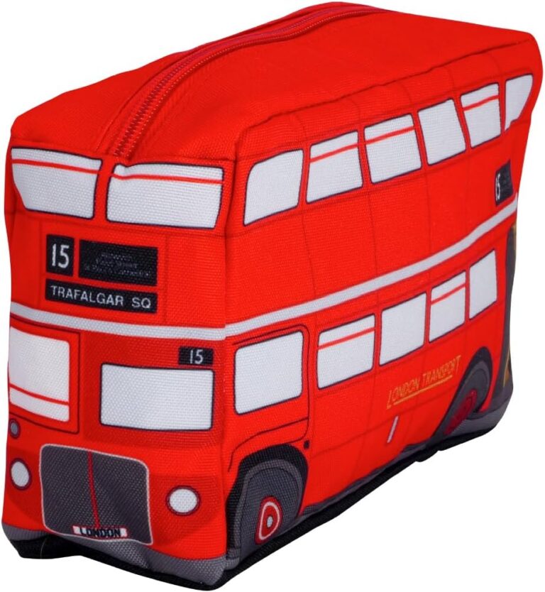 Officially Licensed Original Routemaster London Bus Pencil Case – Stationary Storage for School and Office – Transport for London