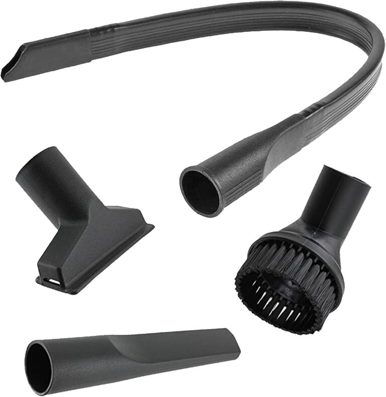 SPARES2GO Car Cleaning Valet Kit with Long Flexible Crevice Tool for Karcher Vacuum Cleaner (35mm)