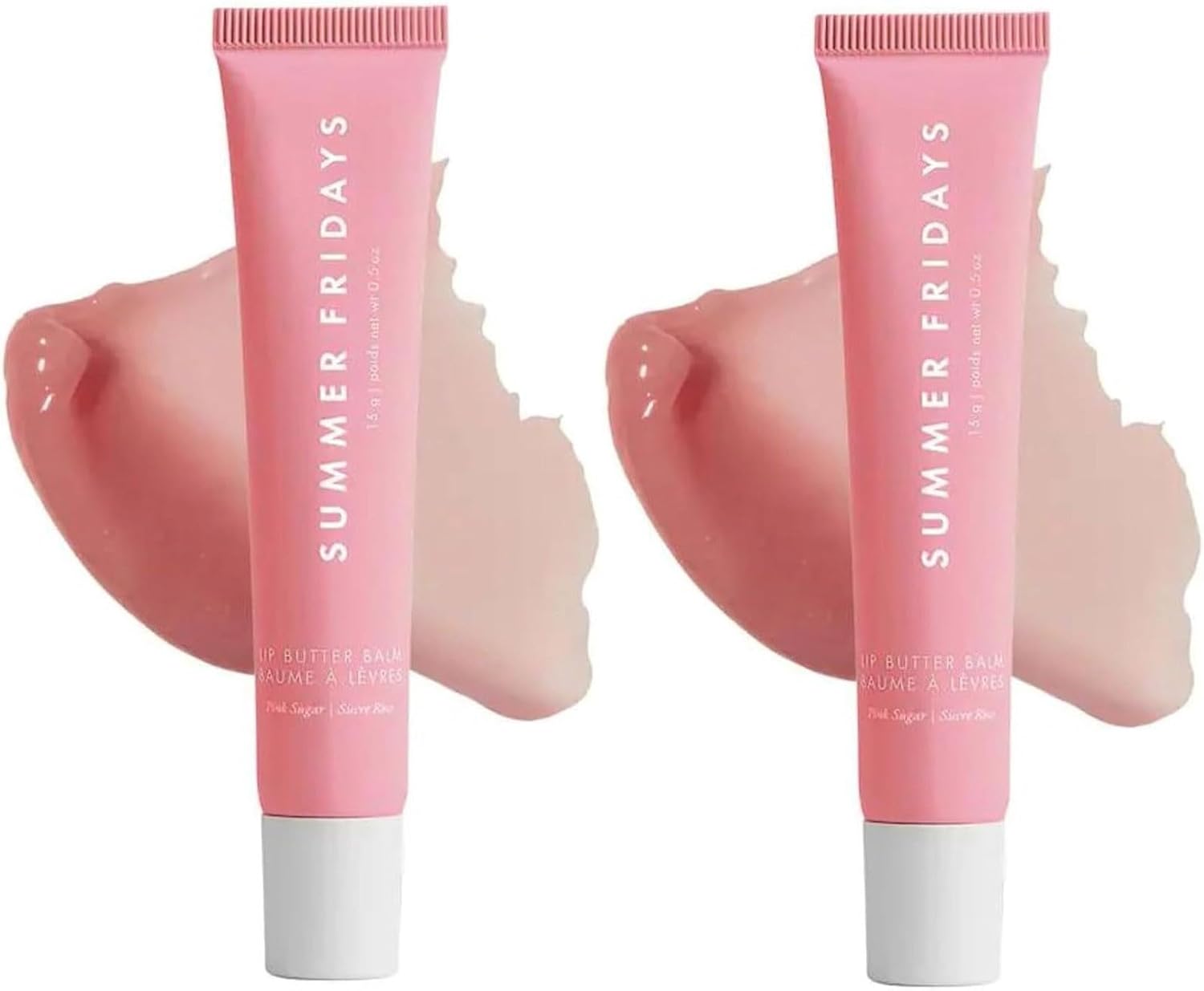 Summer Lip Balm, Moisturizing Natural Lip Balm, 2PC Locks In Moisture, Moisturizes And Brightened, Contains Shea Butter, Lip Care For Dry Lips, For Men And Women