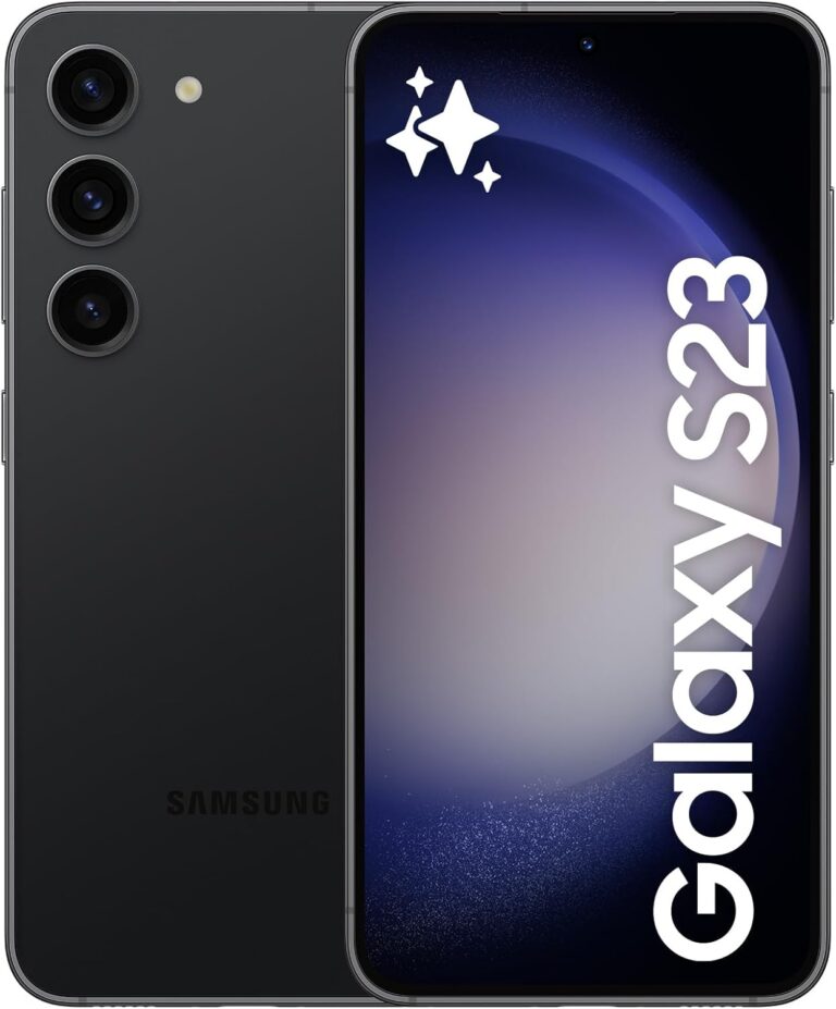 Samsung Galaxy S23 5G, 128GB, Phantom Black Dual Sim (Single SIM + e-Sim) Unlocked (Renewed)