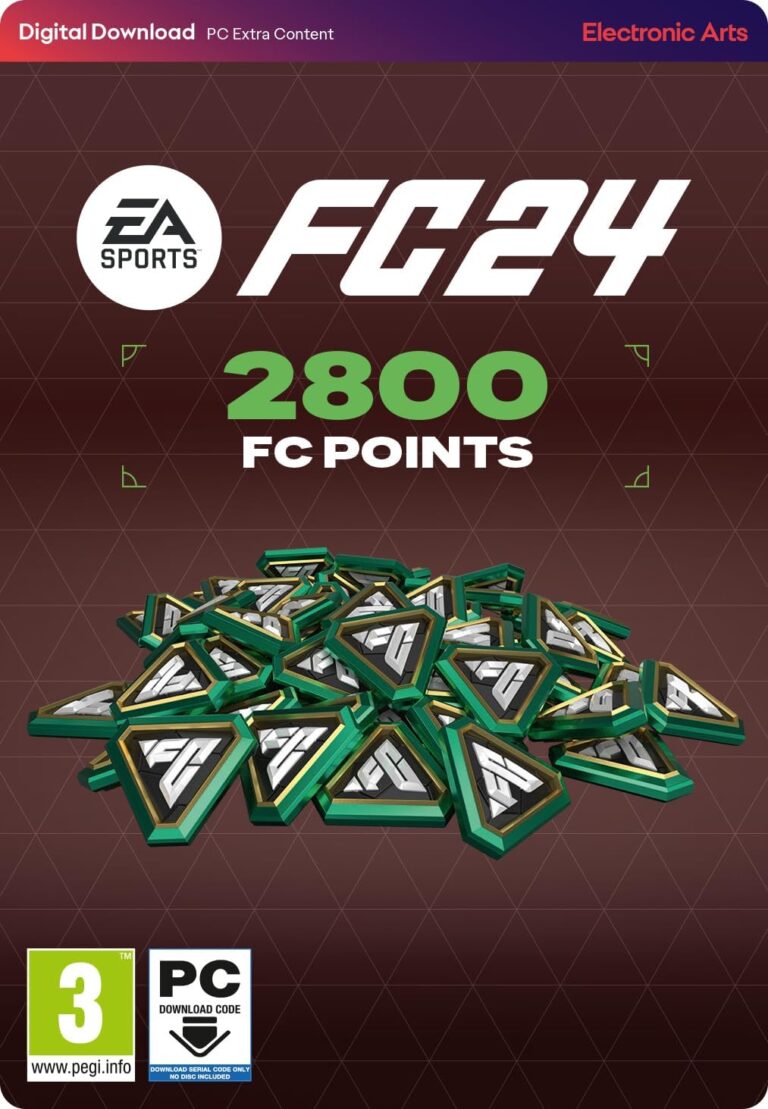 EA SPORTS FC 24 Ultimate Team 2800 PCWin | VideoGame | English | PC Code – Origin