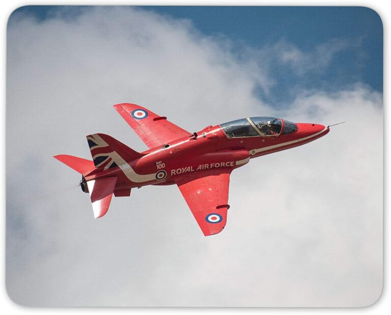Destination Vinyl Ltd Red Arrows Aeroplane Mouse Mat Pad – Dad Uncle British UK Computer #14551