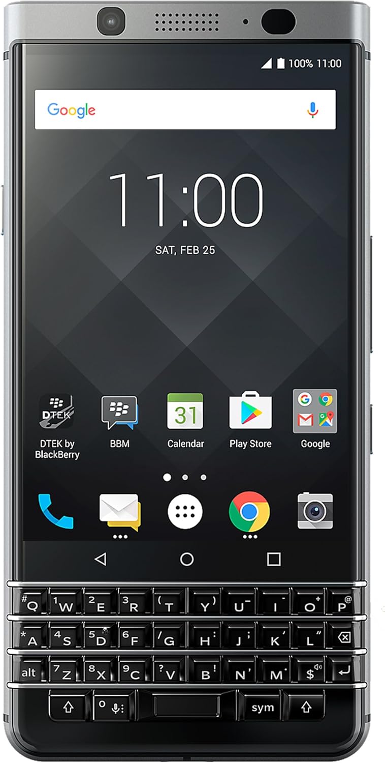 BlackBerry KEYone 32GB 3GB RAM UK SIM-Free (Single SIM) Smartphone – Silver