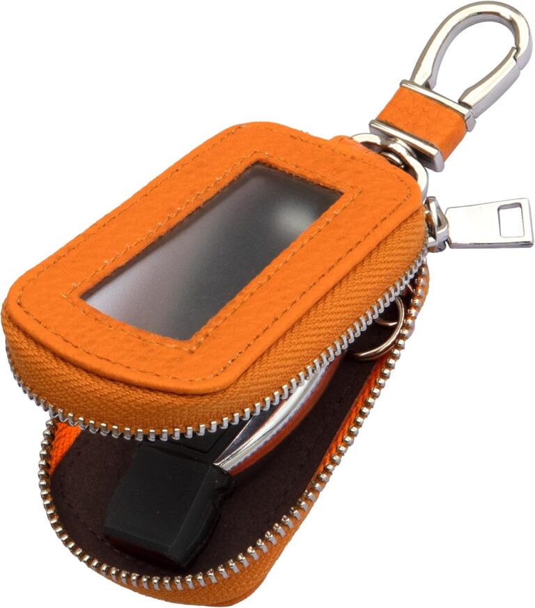 Yuoyar Premium Leather Key Fob Case – Universal Car Key Holder