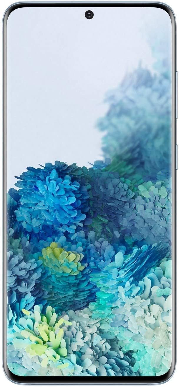 Samsung Galaxy S20 Mobile Phone; Sim Free Smartphone – Cloud Blue, (UK Version)