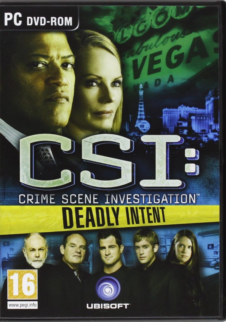 CSI: Crime Scene Investigation – Deadly Intent (PC DVD)