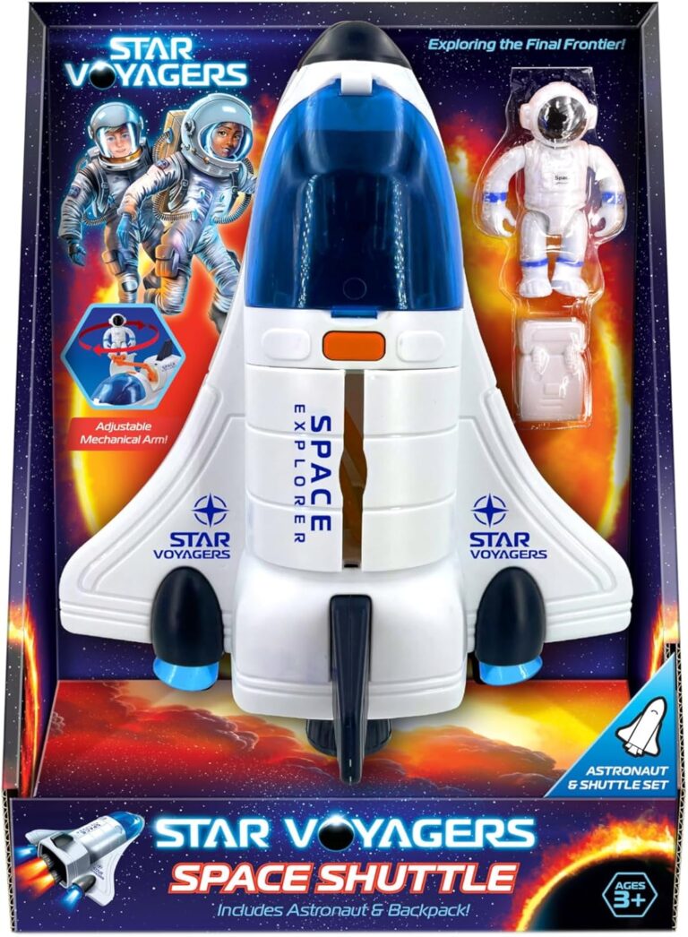 KandyToys Space Voyagers Shuttle Age 3+ | Astronaut & Shuttle Set | Kids Toys | Space Gifts