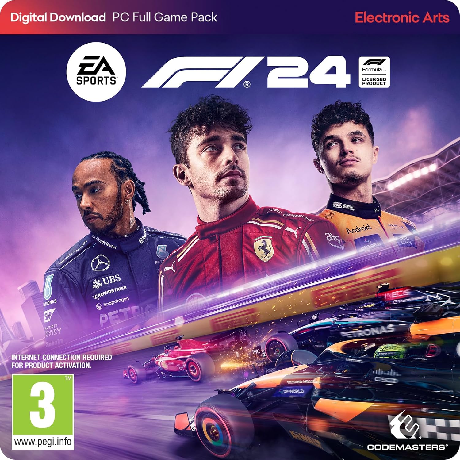 EA SPORTS F1 24 Standard Edition PCWin | Downloading Code EA App – Origin | VideoGame | English