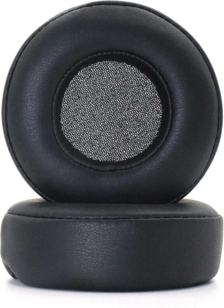 Replacement Ear Pads Compatible with Beats Mixr On-Ear Headphones Deluxe Upgraded Earphone Pads Headphone Cover Repair Accessories Ear Pads – Black