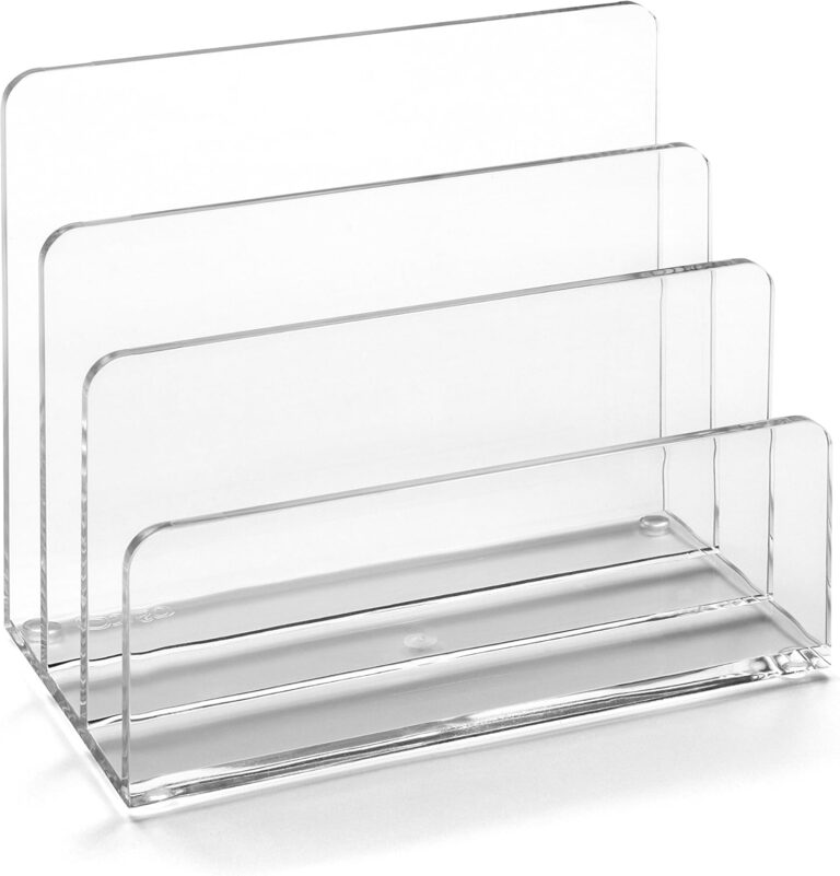 OSCO Clear Acrylic Letter Holder,145 mm x 175 mm x 96 mm