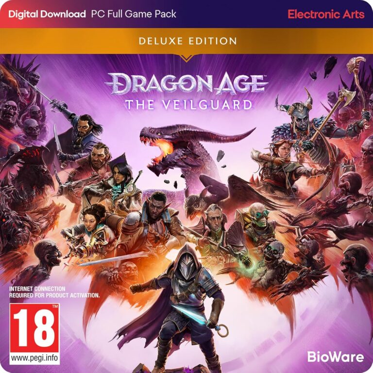 Dragon Age: The Veilguard Deluxe Edition PCWin | Downloading Code EA App – Origin | VideoGame | English