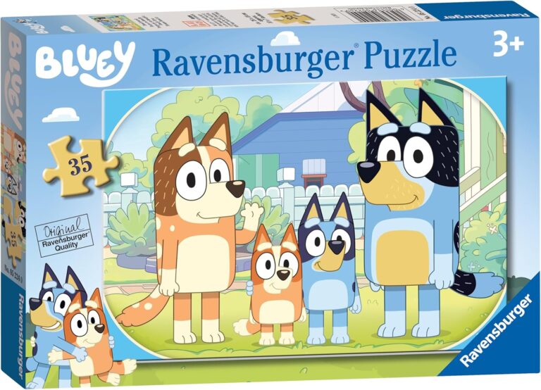 Ravensburger Bluey 35 Piece Jigsaw Puzzle for Kids Age 3 Years Up – Educational Toddler Toys