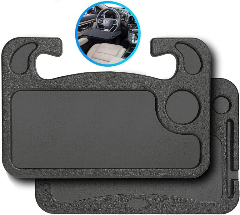MILIWAN Car Steering Wheel Tray Portable Steering Wheel Table Double-sided Steering Wheels Desk for Dining, Reading, Working, Notebook Laptop