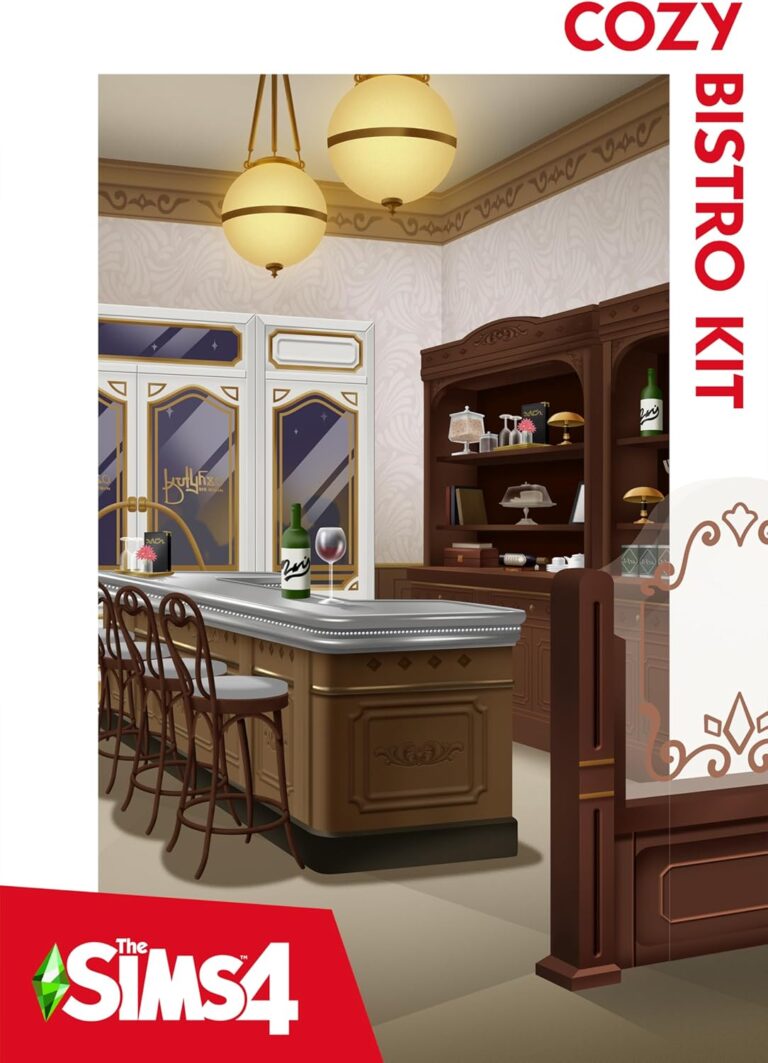 The Sims 4 Cozy Bistro Kit (KIT 33) PCWin | Downloading Code EA App – Origin | VideoGame | English Standard | PC Code – Origin