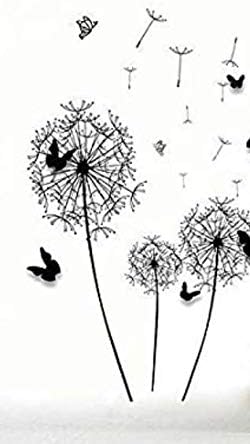 Walplus Wall Art Sticker, Dancing Butterflies and Tree Branch Office Home Decoration