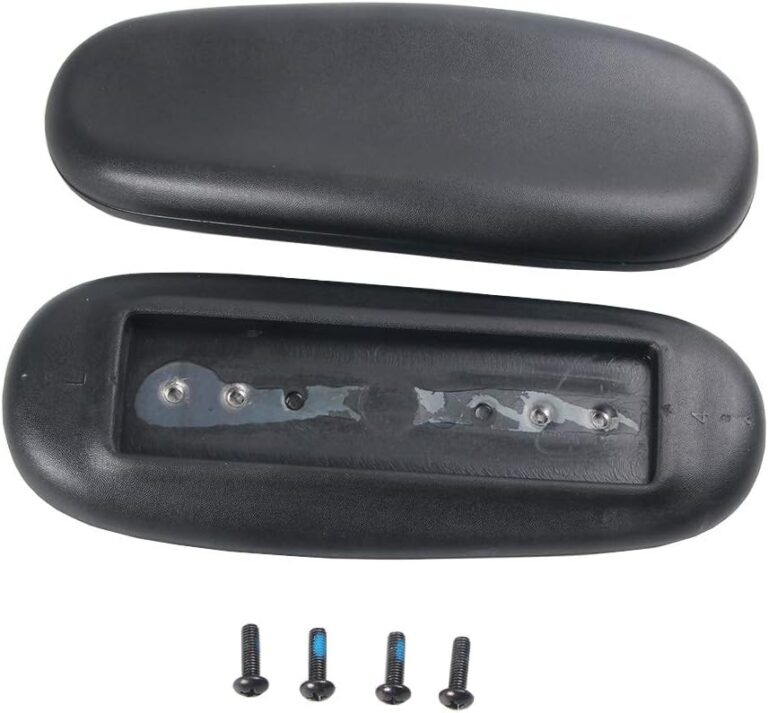 Office Chair Replacement Armrest Arm Pads Caps Univeral 4″ 5.5″ Mounting Hole 1 Pair, MingYi.Office