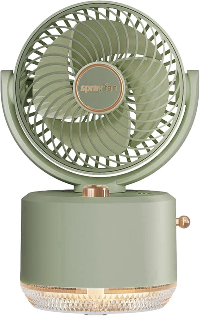 Handheld Fan Rechargeable USB Adjustable Wind Direction Portable Silent Fan for Bedside Bedroom Office Car Home Accessories