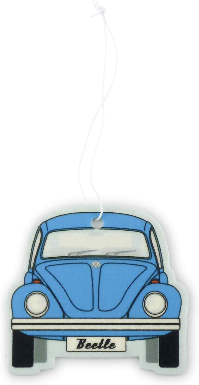 BRISA VW Collection – Volkswagen Air Freshener, Room Freshener, Deodorizer for Cars Beetle Bug Motif (Blue/Fresh)
